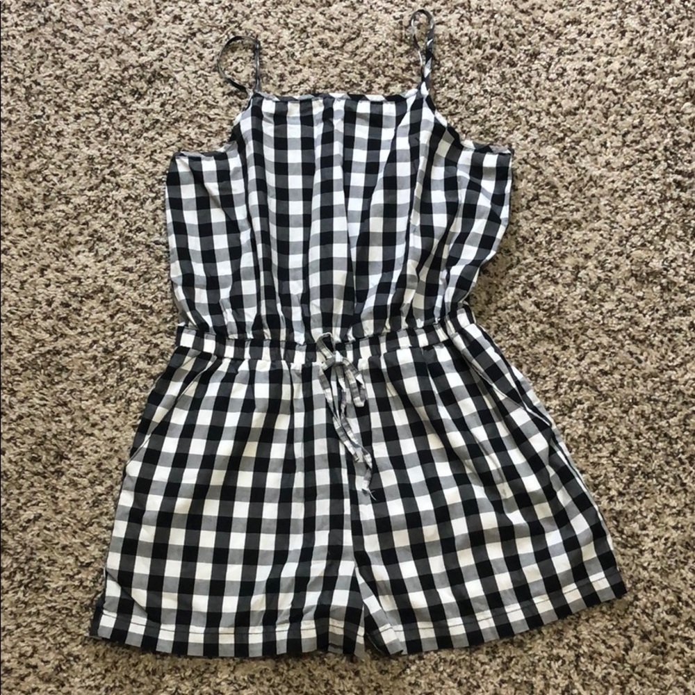 Cisono gingham romper
